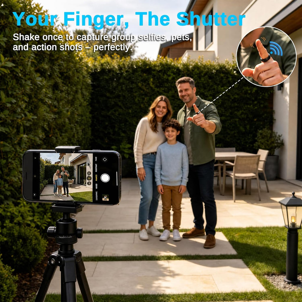 Smart Ring for Men & Women, Fitness and Health Tracker Ring(Black 9)