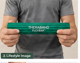 Green FlexBar in use